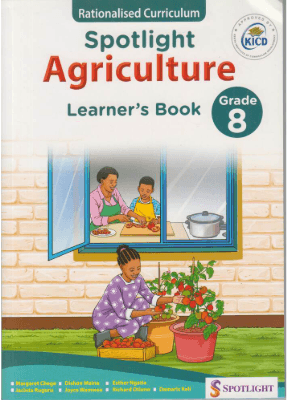Cover of Spotlight Agriculture Learner's Book Grade 8