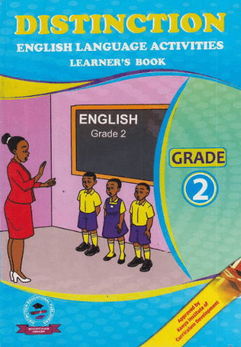 Cover of Distinction English Language Activities - Rationalised Edition Grade 2