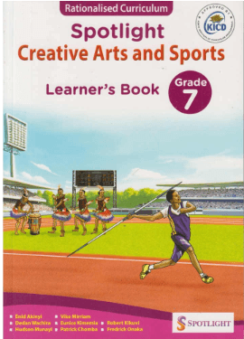 Cover of Spotlight Creative Arts and Sports Learner's Book Grade 7