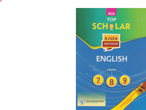 Cover of KLB TopScholar KJSEA English