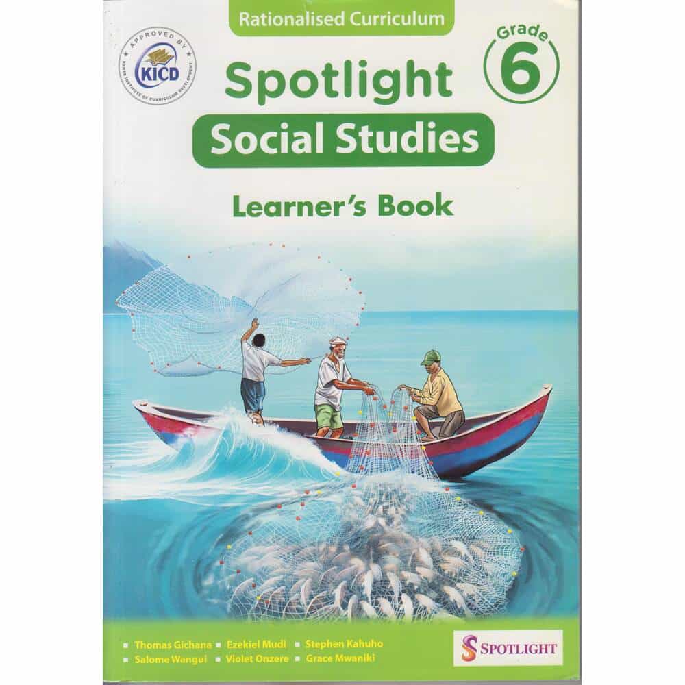 Cover of Spotlight Social Studies Learner's Book Grade 6