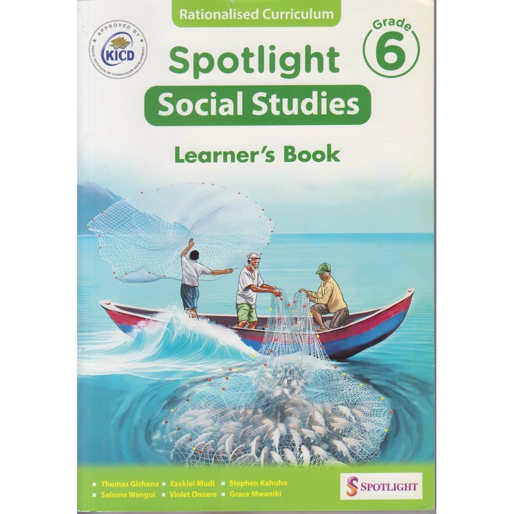 Cover of Spotlight Social Studies Learner's Book Grade 6