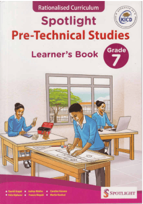 Cover of Spotlight Pre-Technical Studies Learner's Book Grade 7