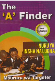 Cover of The ‘A’ Finder Nuru ya lnsha na lugha