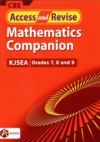 Cover of Access and Revise KJSEA Revision Mathematics Companion
