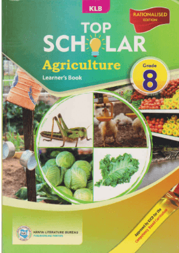 Cover of KLB TopScholar Agriculture Grade 8 L/B (Approved)