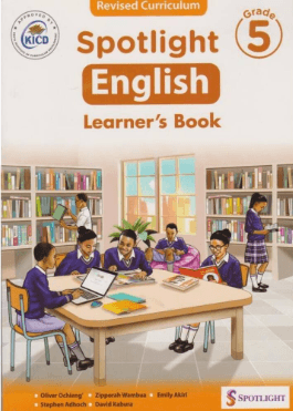 Cover of Spotlight English Learner's Book Grade 5