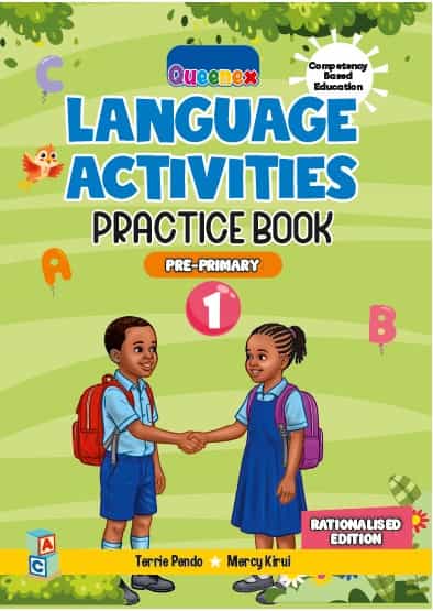 Cover of Queenex Language Activities Practice Book - PP1 (Rationalised)