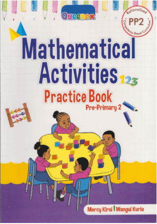 Cover of Queenex Mathematical Activities Practice Book - PP2 (Rationalised)