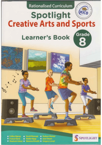 Cover of Spotlight Creative Arts and Sports Learner's Book Grade 8