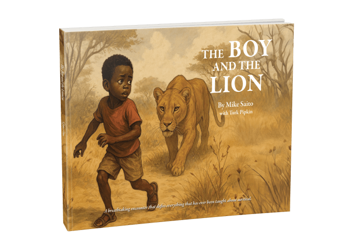 Cover of The Boy and The Lion