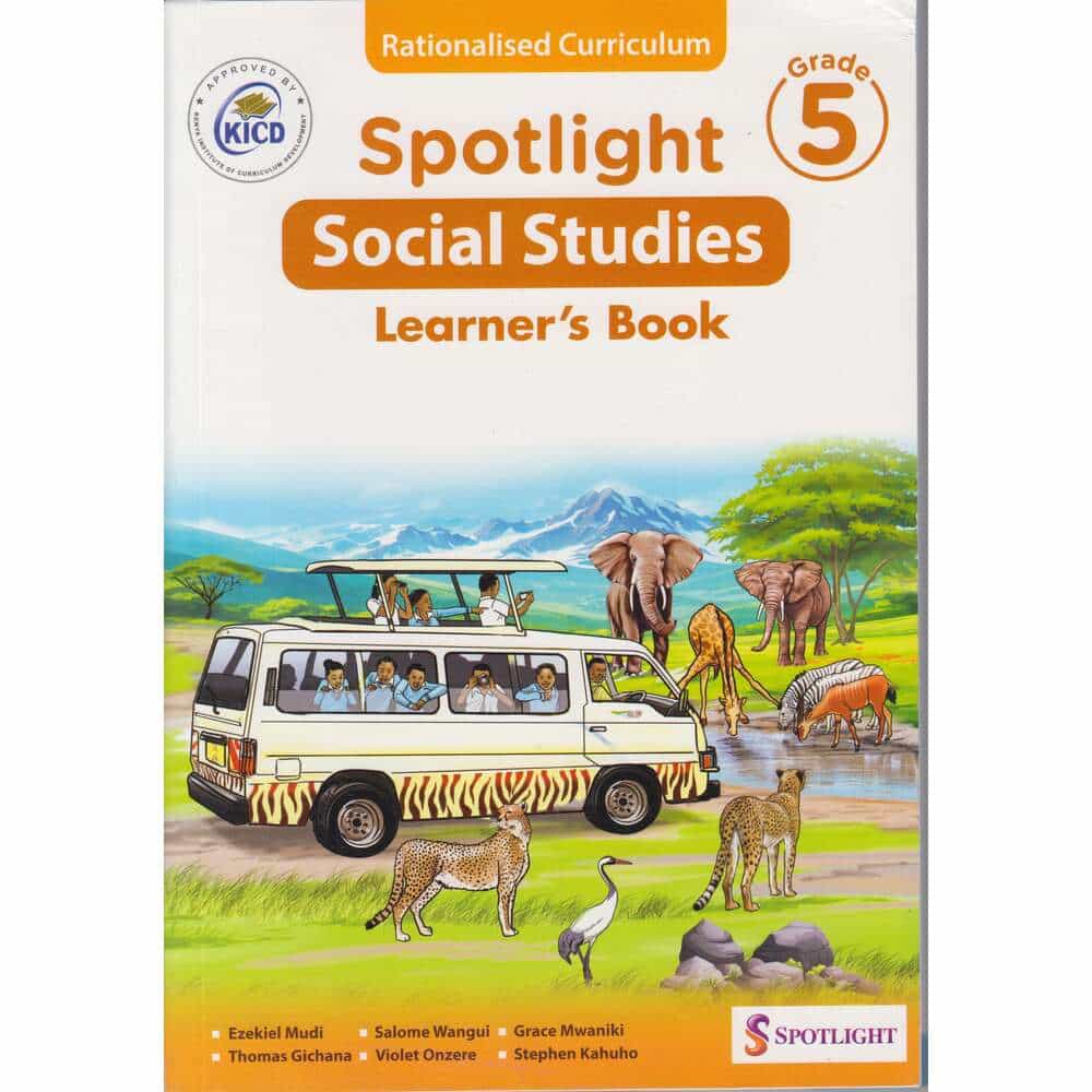 Cover of Spotlight Social Studies Learner's Book Grade 5