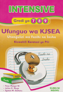Cover of Intensive KJSEA Kiswahili Paper 2 GD 7,8,9