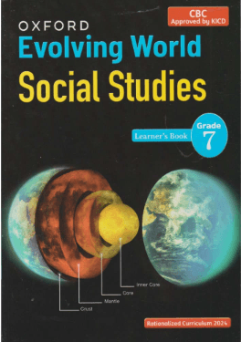 Cover of Evolving World Social Studies Learner’s Book 7