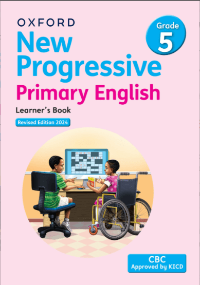 Cover of New Progressive Primary English Revised Edition 2024 Learner’s Book 5