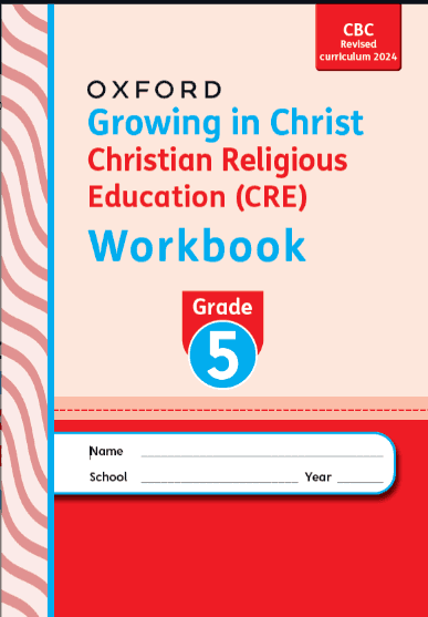Cover of Growing in Christ CRE Revised Edition 2024 Learner’s Book 5