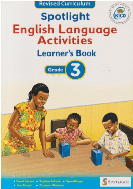Cover of Spotlight English Language Activities Learner's Book Grade 3