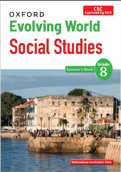 Cover of Evolving World Social Studies Learner’s Book 8